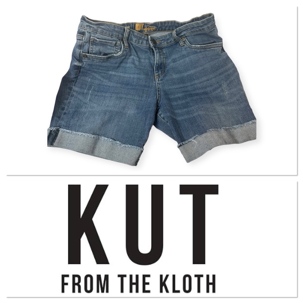 🆕 Kut from the kloth Katy Denim jean shorts size 12